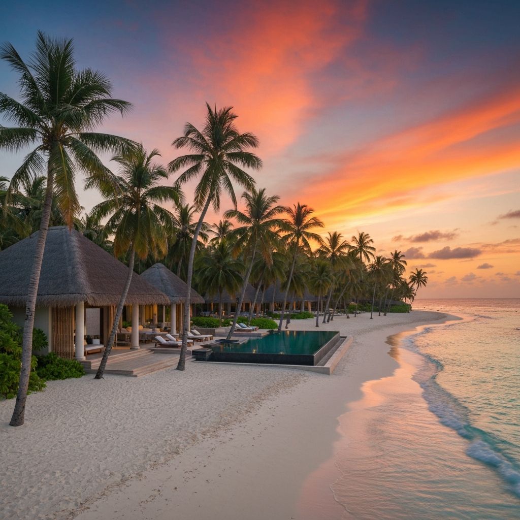 Luxury tropical destination